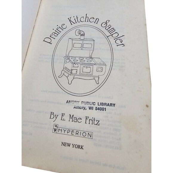 Prairie Kitchen Sampler Cookbook By E. Mae Fritz 1988 Hardcover Recipes & Storie - Picture 4 of 14